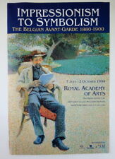 Royal Academy Poster Exhibition Impressionism to Symbolism The Belgian
