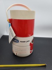 Vintage Red  Food Flask