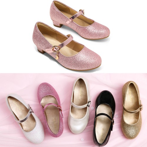 Girls kids children low heel - kids,