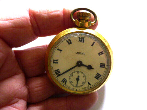 Smiths golden gents hand wind - golden,