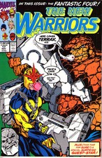 NEW WARRIORS (1990) #17 Back
