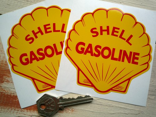 Shell super gasoline inch - shell, 4