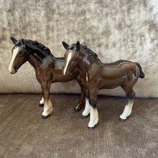 Beswick Brown gloss shire foal