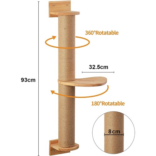 93cm wall mounted cat - mounted,