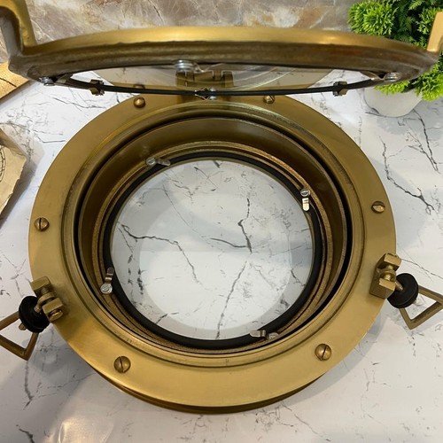 Nautical wall ship window