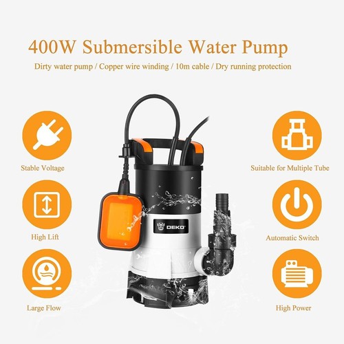 400w heavy duty submersible - 400w,