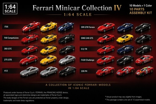 Kyosho ferrari minicar - ferrari,