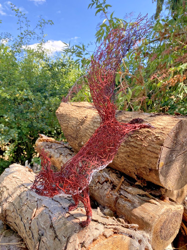 Handmade wire red - wire,