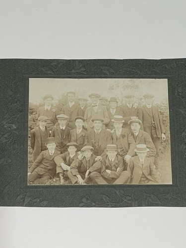 Antique photo group men - group, of