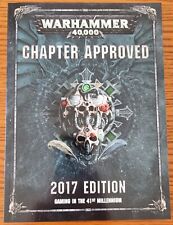Warhammer 40k - 8th Edition - Chapter Approved 2017 (OOP)