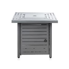 Fire Mountain 76cm Square Gas Outdoor Fire Pit Table with Protective Cover