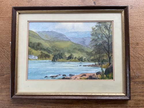Original signed watercolour - original,