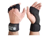 BEAR GRIP - OPEN WORKOUT GLOVES FOR CROSSFIT BODYBUILDING