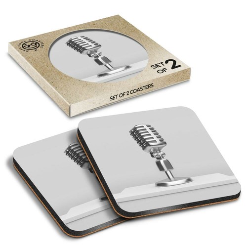 Boxed square coasters - 2,