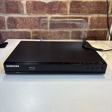 Samsung BD-J4500R Compact Slimline HD 1080P Blu-ray DVD Player Tested & Working