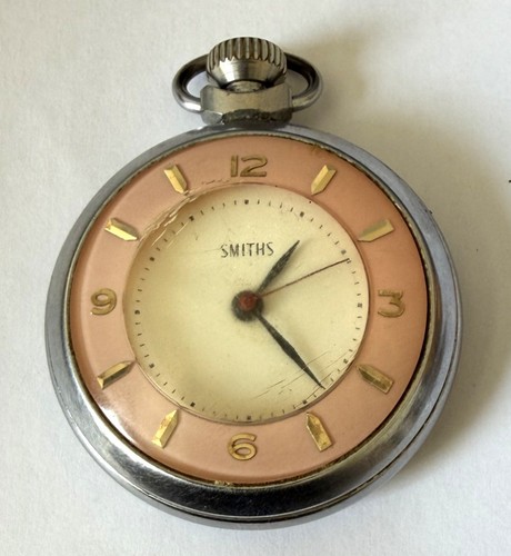Vintage smiths pocket watch - vintage,