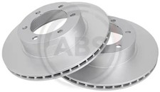2x Brake disc Vented 16897