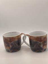 Set of 2 Next Hedgehog Mugs -