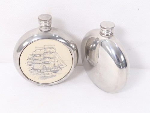 Pewter 7oz oval - 7oz, shaped