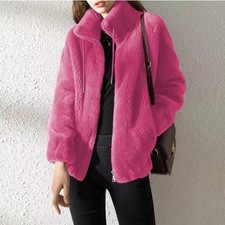 Women Fleece Fluffy Teddy Bear