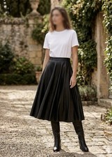 Zara Black White Midi Dress