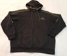 ADIDAS Mens Zip Hoodie Sweater