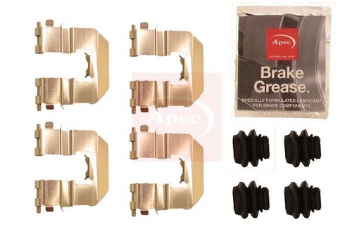 Disc brake pad accessory kit - disc,
