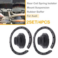 Rear Coil Spring Isolator Mount Suspension Rubber Buffer For Audi TT 8N A1 A2