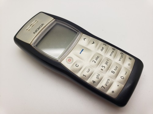 Nokia 1100 jet black - nokia, (tesco)
