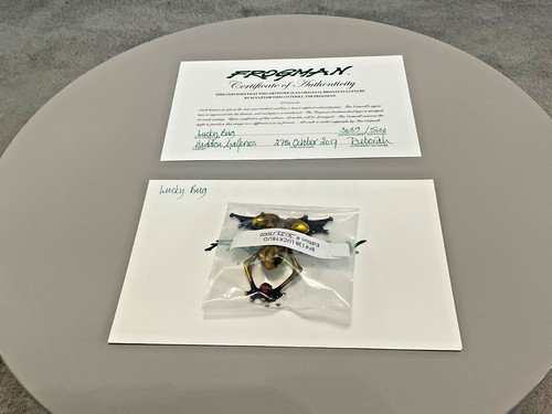 Tim cotterill bronze frog - frog, (