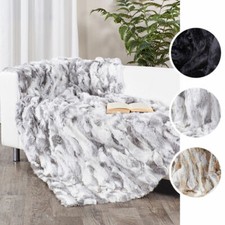 100% Real Rabbit Pelt Fur