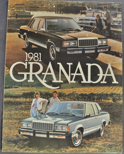 1981 ford granada brochure - 1981,