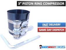 Engine Piston Ring Ratchet Type Compressor Clamp 90mm-175mm Diam 3" Depth 8-23