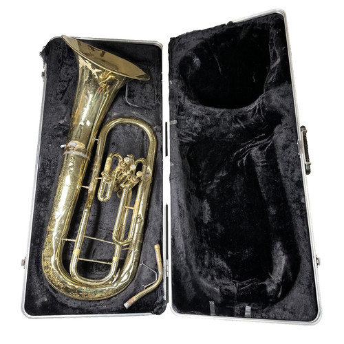 Conn elkhart ind baritone - elkhart, 3