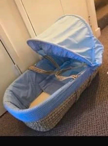 Wicker moses basket - moses,