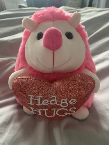 Pink hedge hugs hedgehog - hedge,