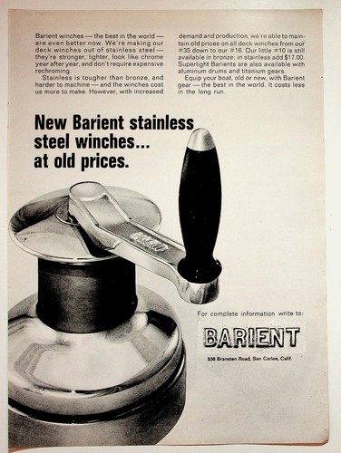 Vintage barient winches - vintage,