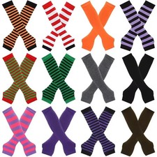 Knitted Long Fingerless Gloves