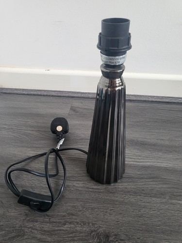 Smoked table lamp the range - smoked,