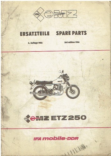 Etz 250 motocycle - etz,