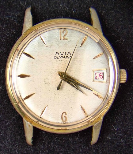 Avia olympic gold plated men - gold-plated, men's