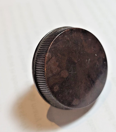 Bakelite valve radio knob dial - valve,
