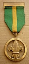 Vintage boy scouts 1966 medal - vintage,