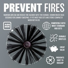 NEW 400MM CHIMNEY BRUSH