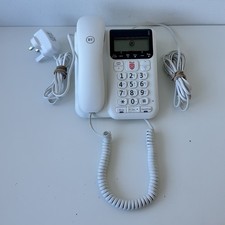 BT Decor 2600 Phone with Display Screen Vintage Telephone Call Blocking Mute