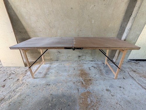 Pine and pressboard folding - and,