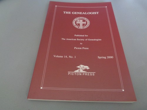 The genealogist american - genealogist,