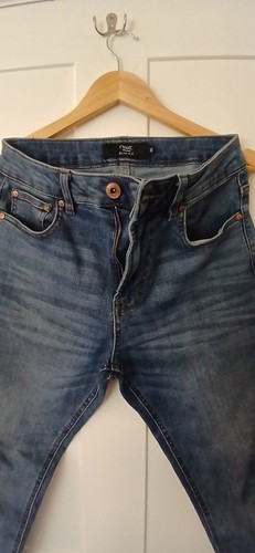 Mid wash blue jeans next - mid,