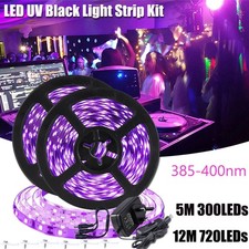 LED UV Black Light Strip Kit