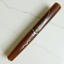 Nakaya Ciger Piccolo 14K Fountain Pen Heki Tame Nuri SM Nib Unused